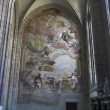 El fresco de La Catedrl de Santa Brbara la vista de San Ignacio de Loyola