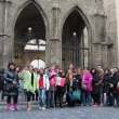 Grupo de ms de 50 peruanos y andinos en Praga, noviembre de 2013