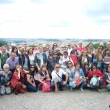 Un grupo gigantesco de ms de 60 profsores universitarios de Espaa, primavera de 2016 en Praga