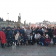 Puente de Diciembre de 2017 el da de la Inmaculada el 8 de diciembre. 40 felices ecuatorianos que viven y trabajan en Milano en la escapada a Praga por un da.